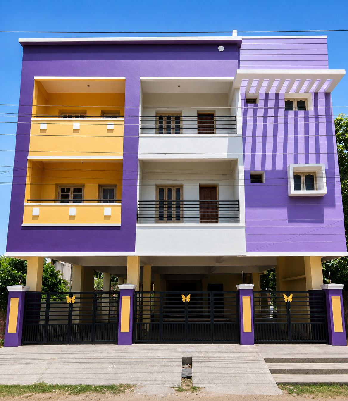 Graha Apartment in Thiruvallur, 3 BHK spacious apartment with car parking